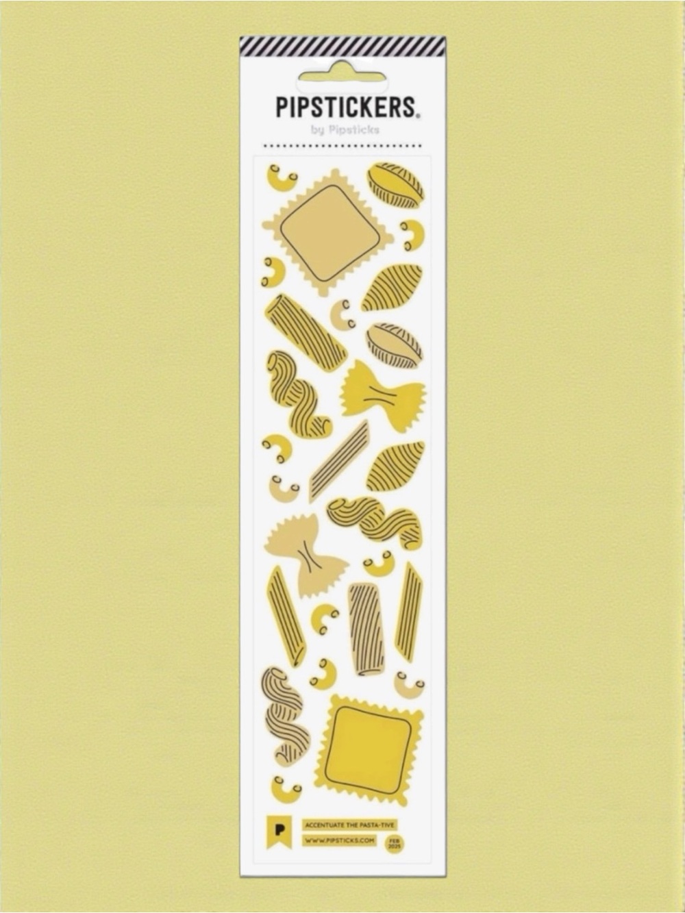 Pipstickers Pasta Stickers “Accentuate The Pasta-tive” Planner Stickers NWT